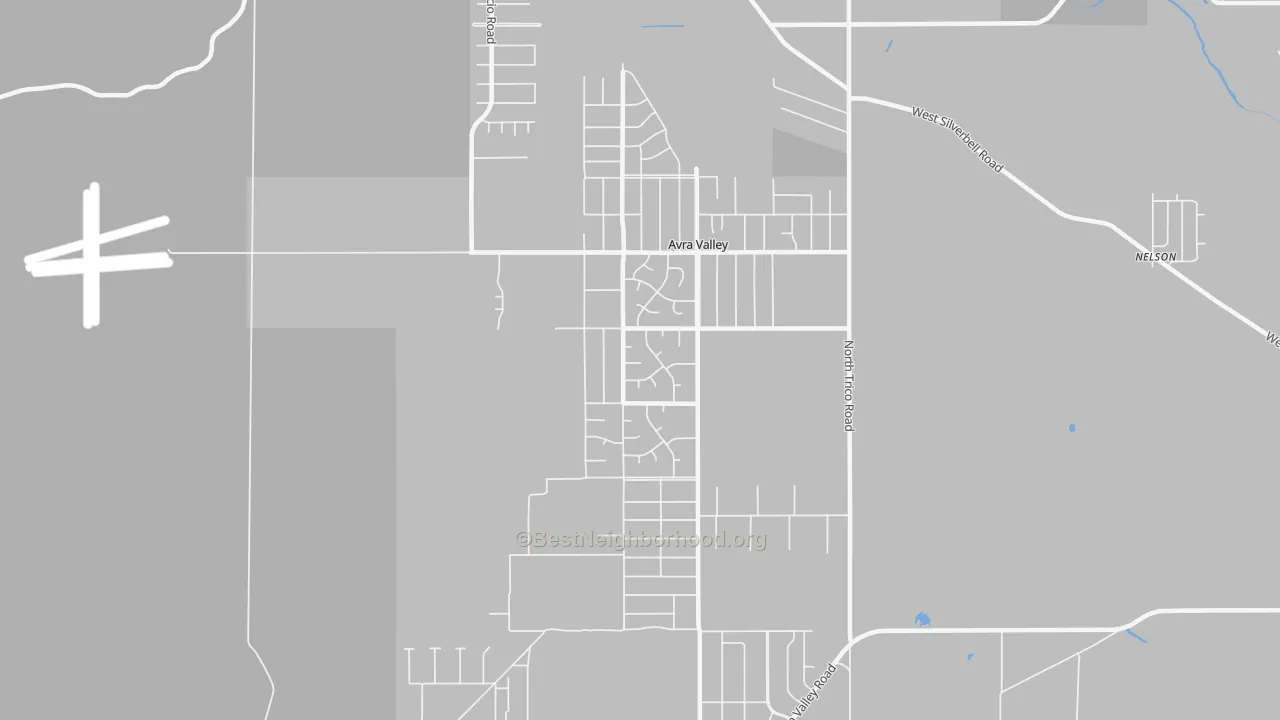 Transit Grade map of Avra Valley, AZ