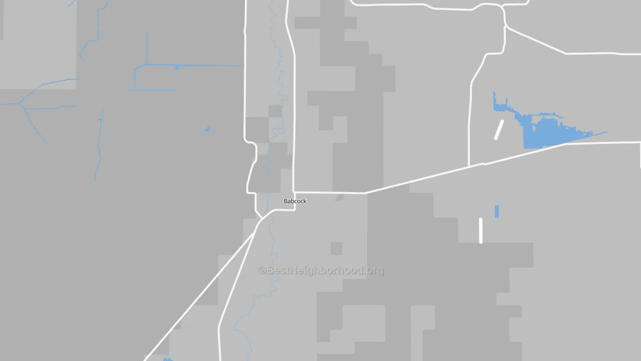 Transit Grade map of Babcock, WI