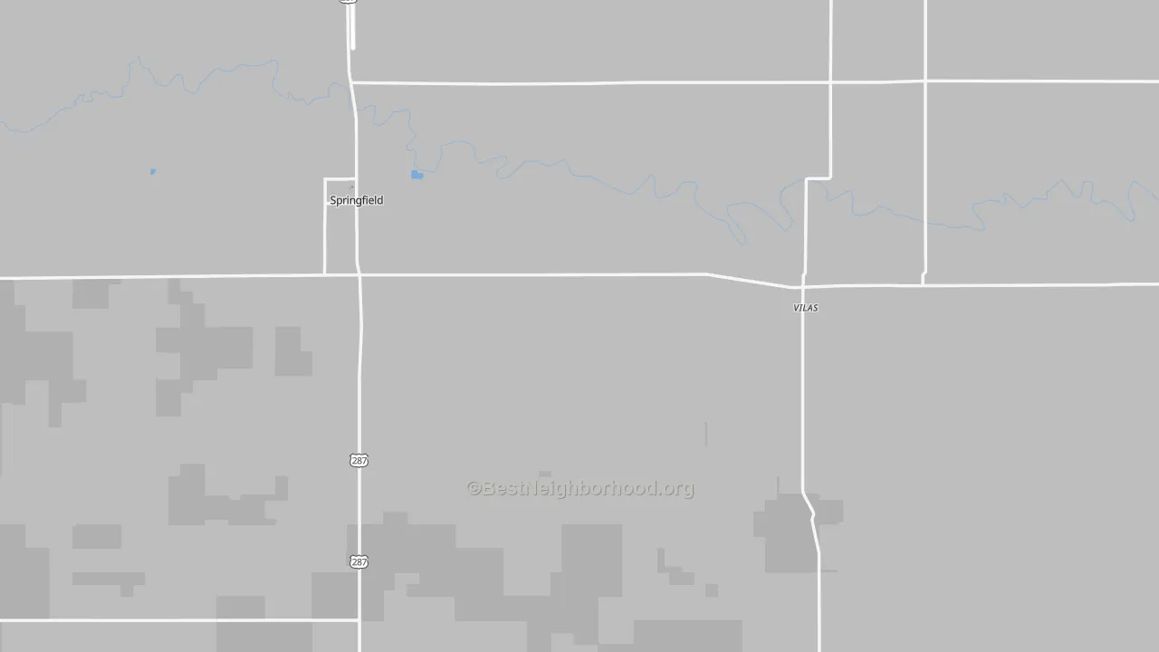 Transit Grade map of Baca County, CO