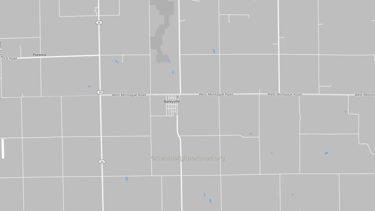 Transit Grade map of Baileyville, IL