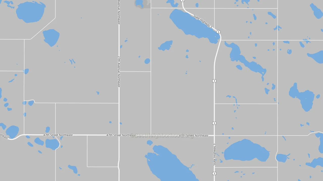 Transit Grade map of Balta, ND