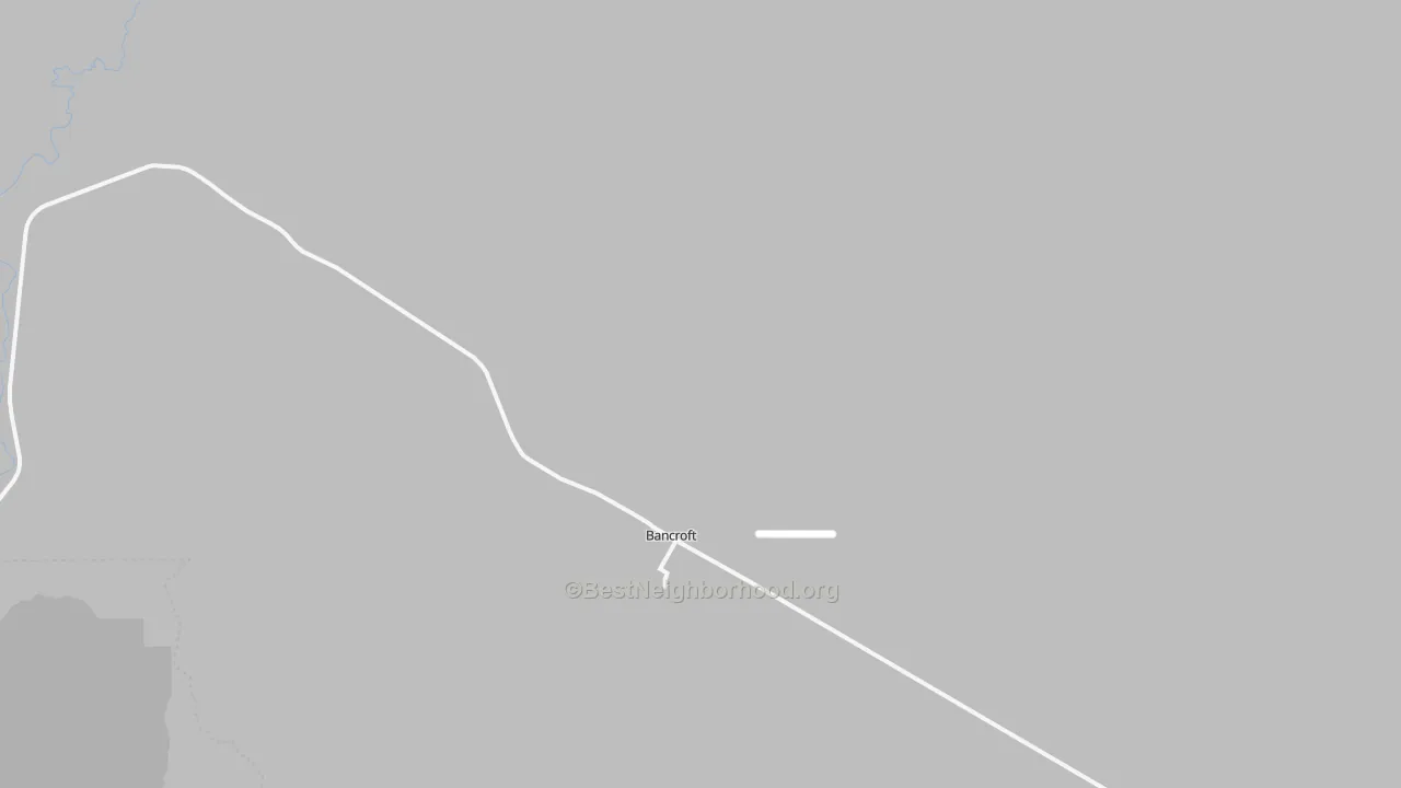 Transit Grade map of Bancroft, ID