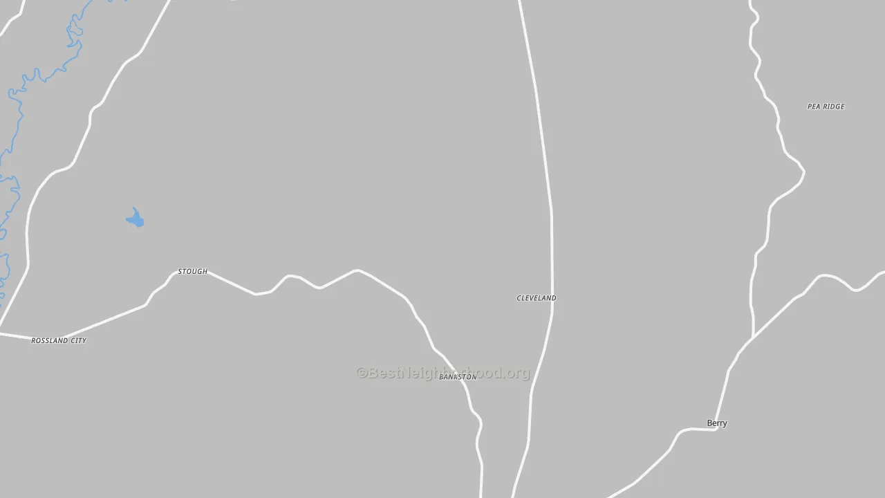 Transit Grade map of Bankston, AL