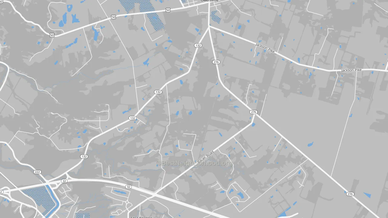 Transit Grade map of Bantam, OH