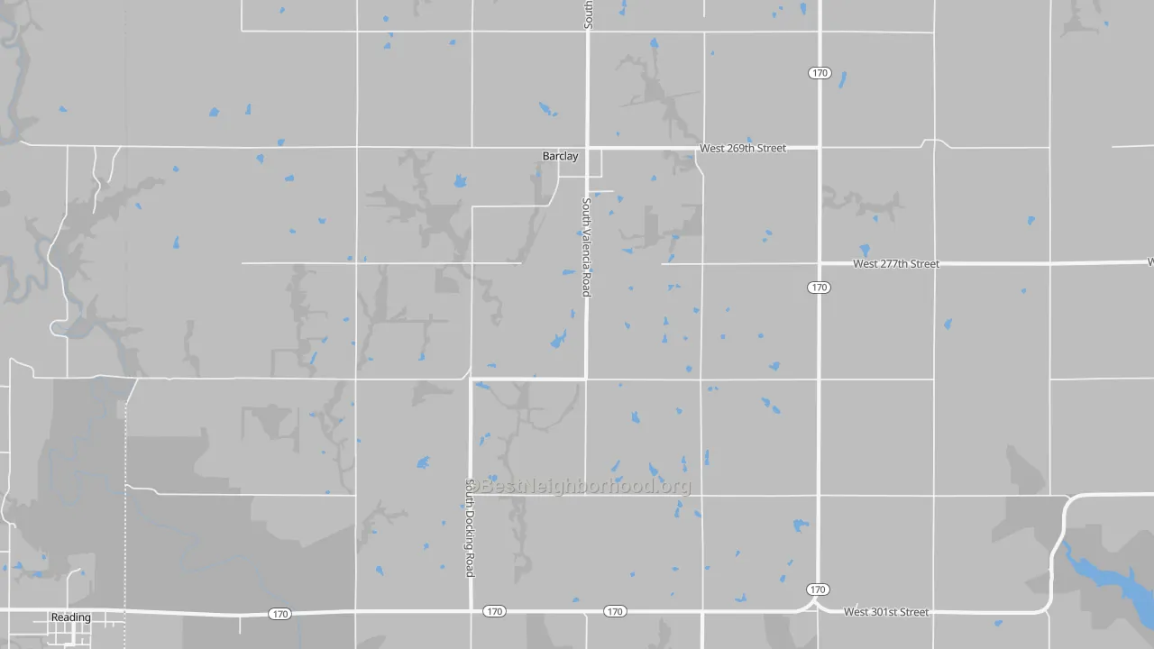 Transit Grade map of Barclay, KS