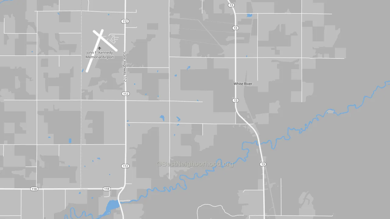 Transit Grade map of Barksdale, WI