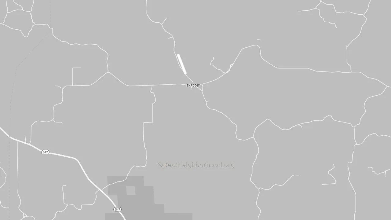 Transit Grade map of Barlow, MS