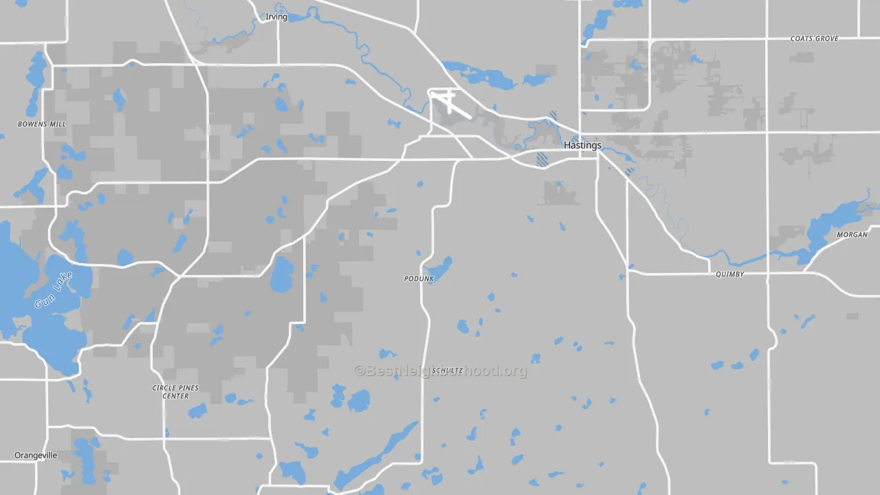 Transit Grade map of Barry County, MI