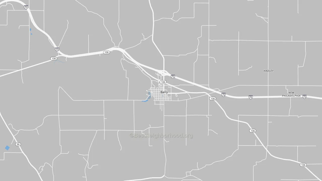 Transit Grade map of Barry, IL