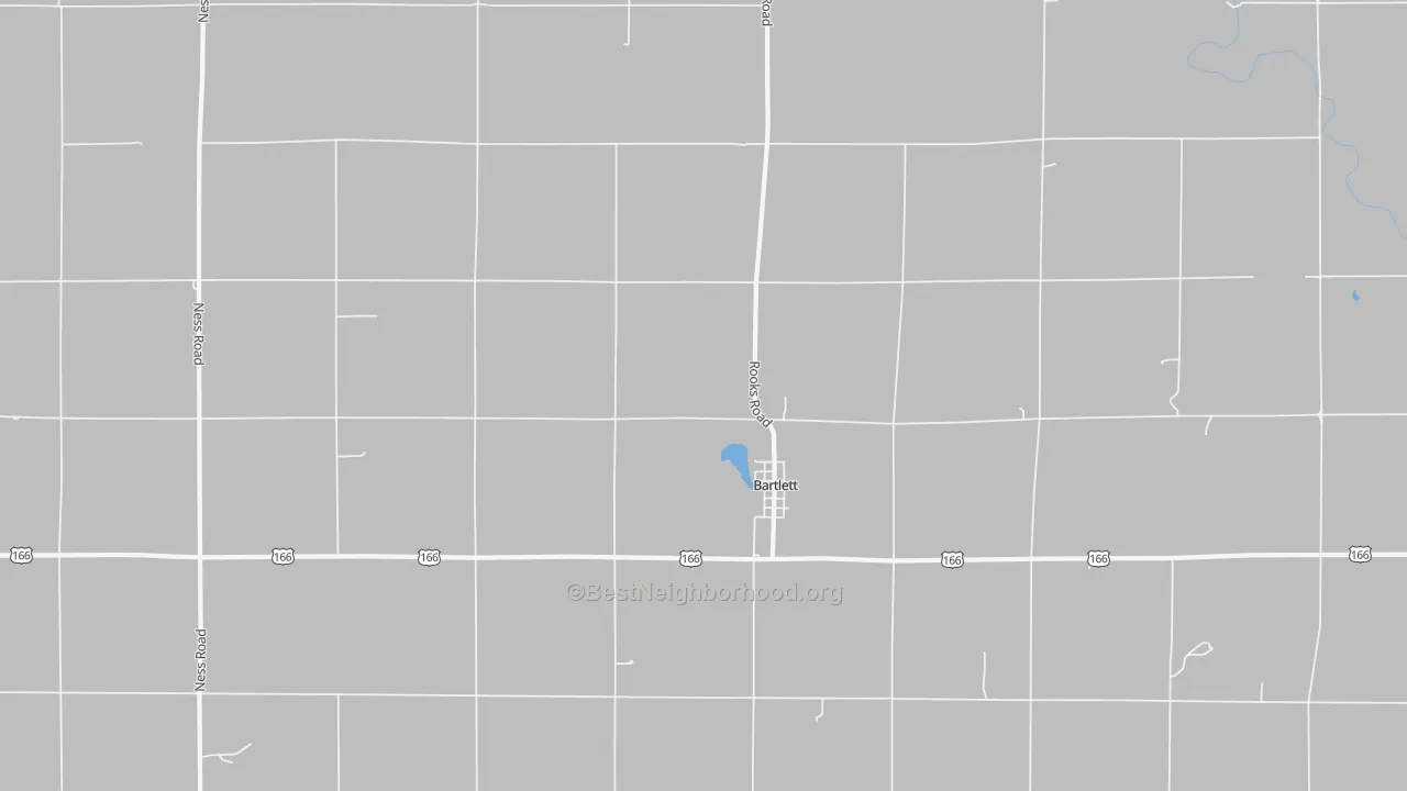 Transit Grade map of Bartlett, KS