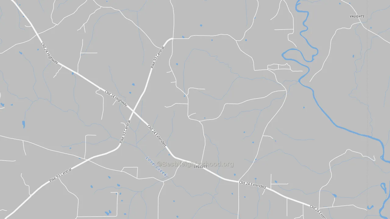 Transit Grade map of Barto, MS