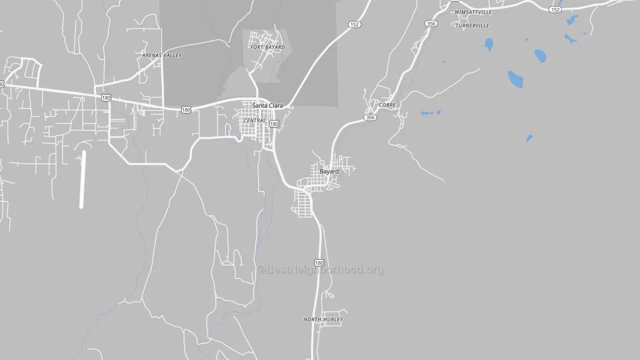 Transit Grade map of Bayard, NM