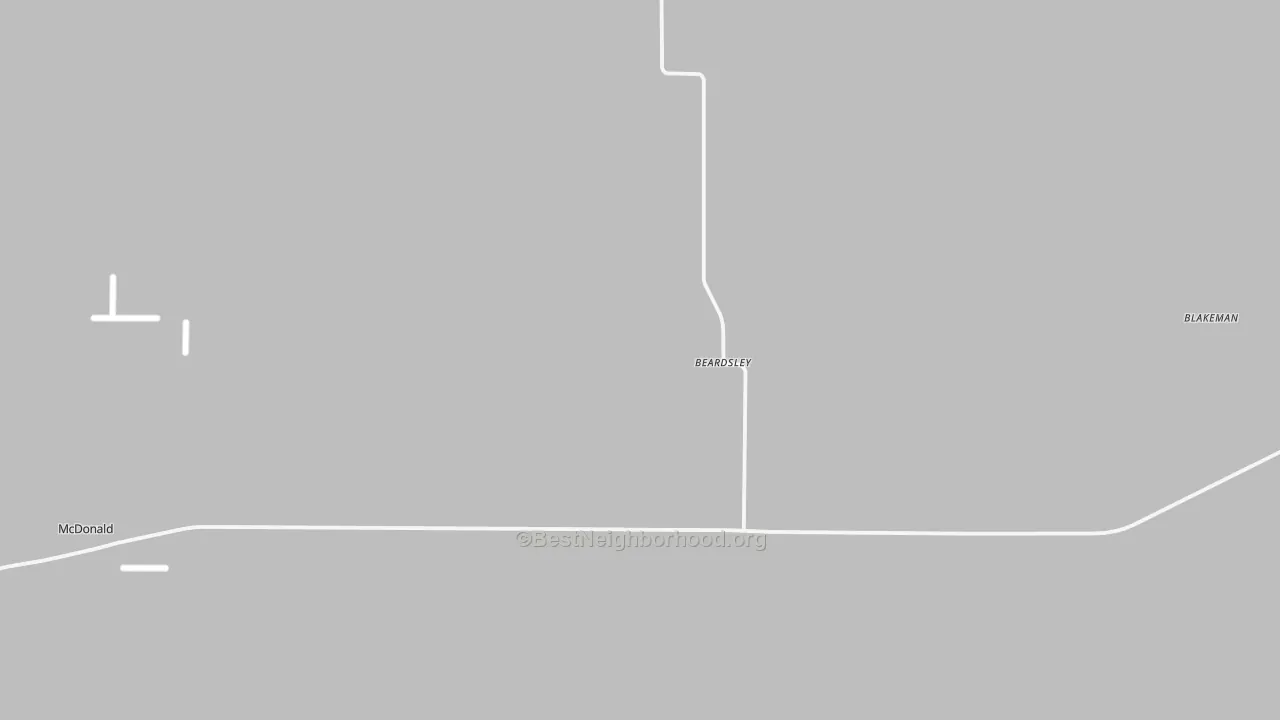 Transit Grade map of Beardsley, KS