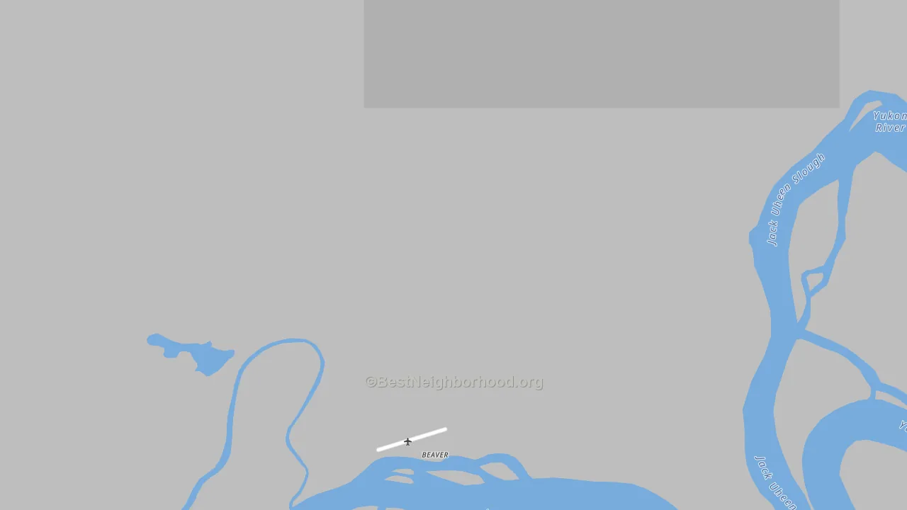 Transit Grade map of Beaver, AK