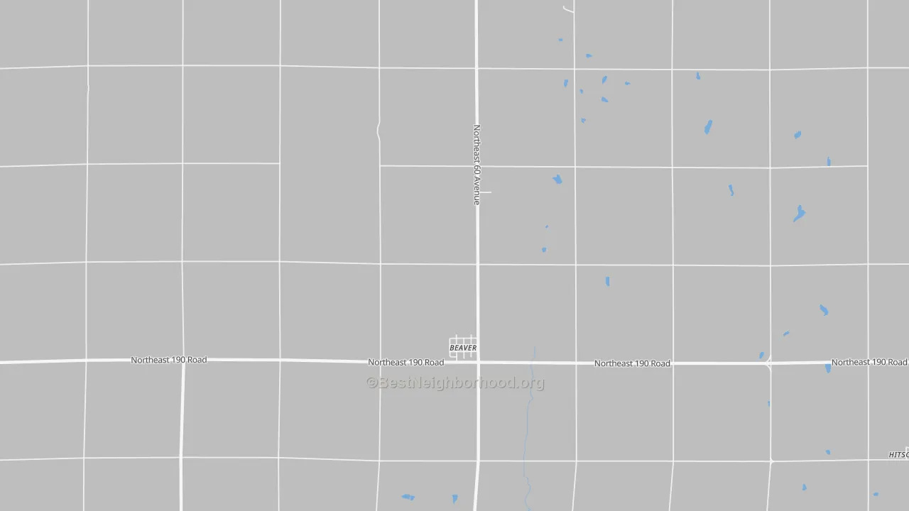 Transit Grade map of Beaver, KS