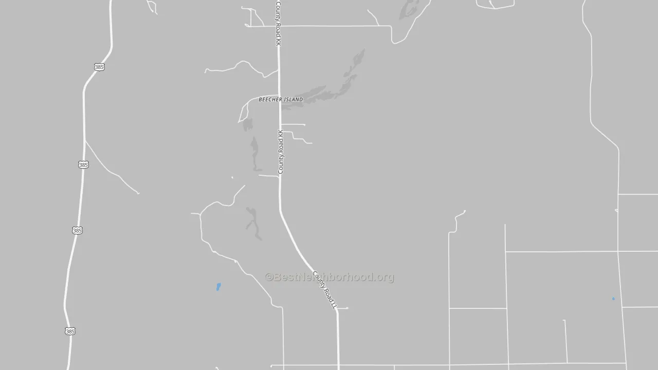 Transit Grade map of Beecher Island, CO