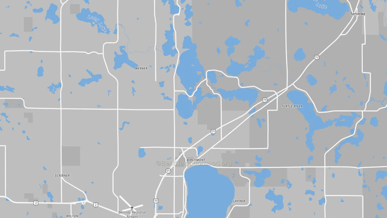 Transit Grade map of Beltrami County, MN