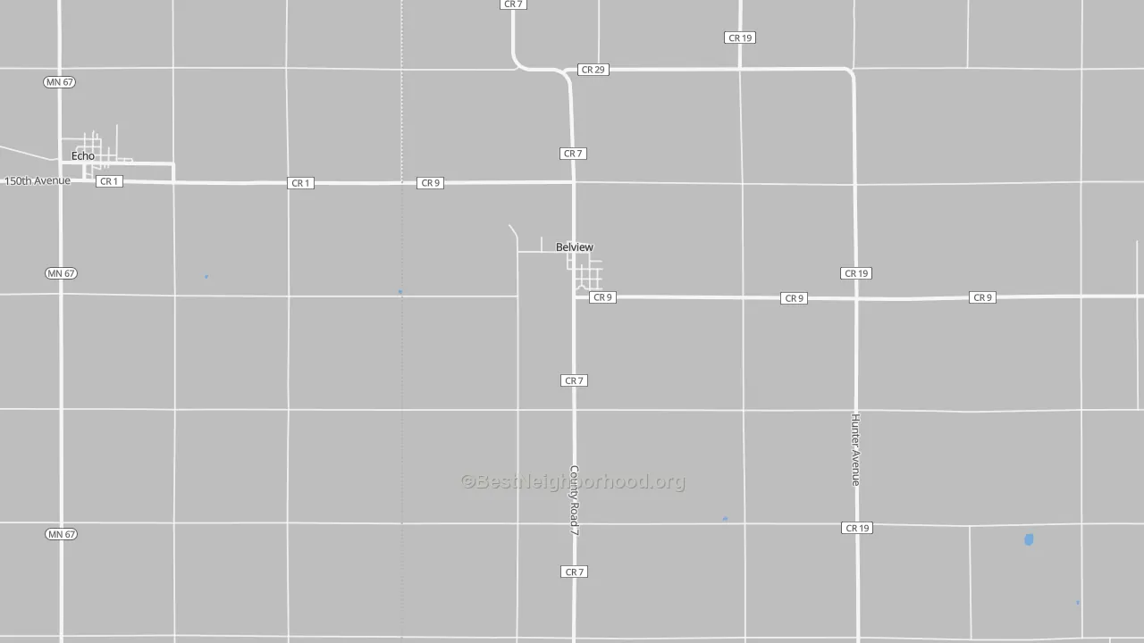 Transit Grade map of Belview, MN