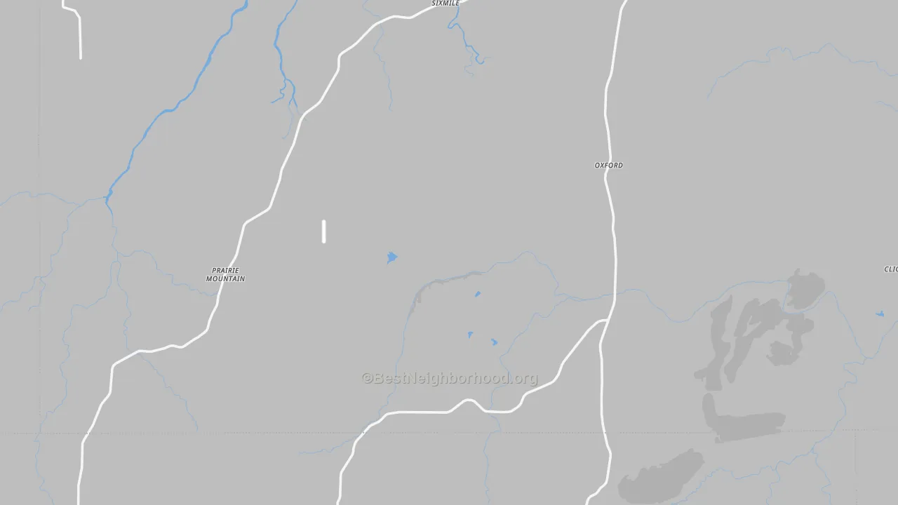 Transit Grade map of Bend, TX