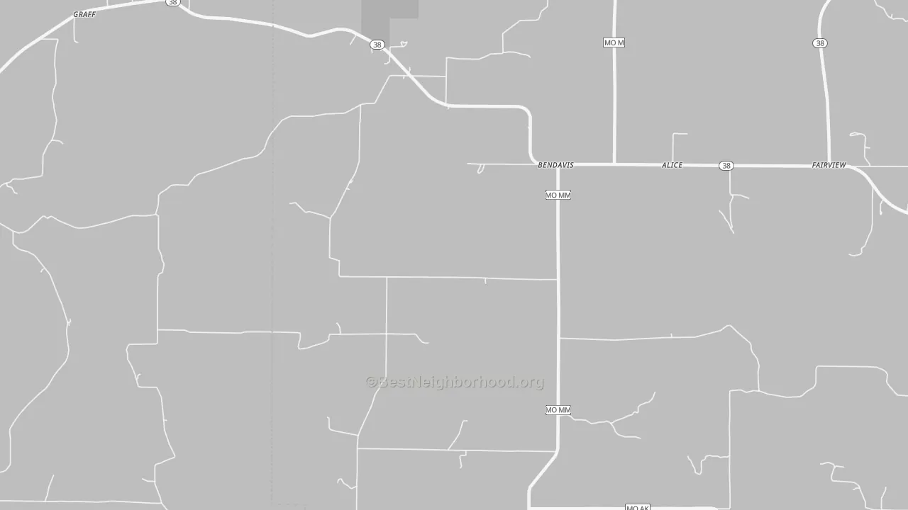 Transit Grade map of Bendavis, MO