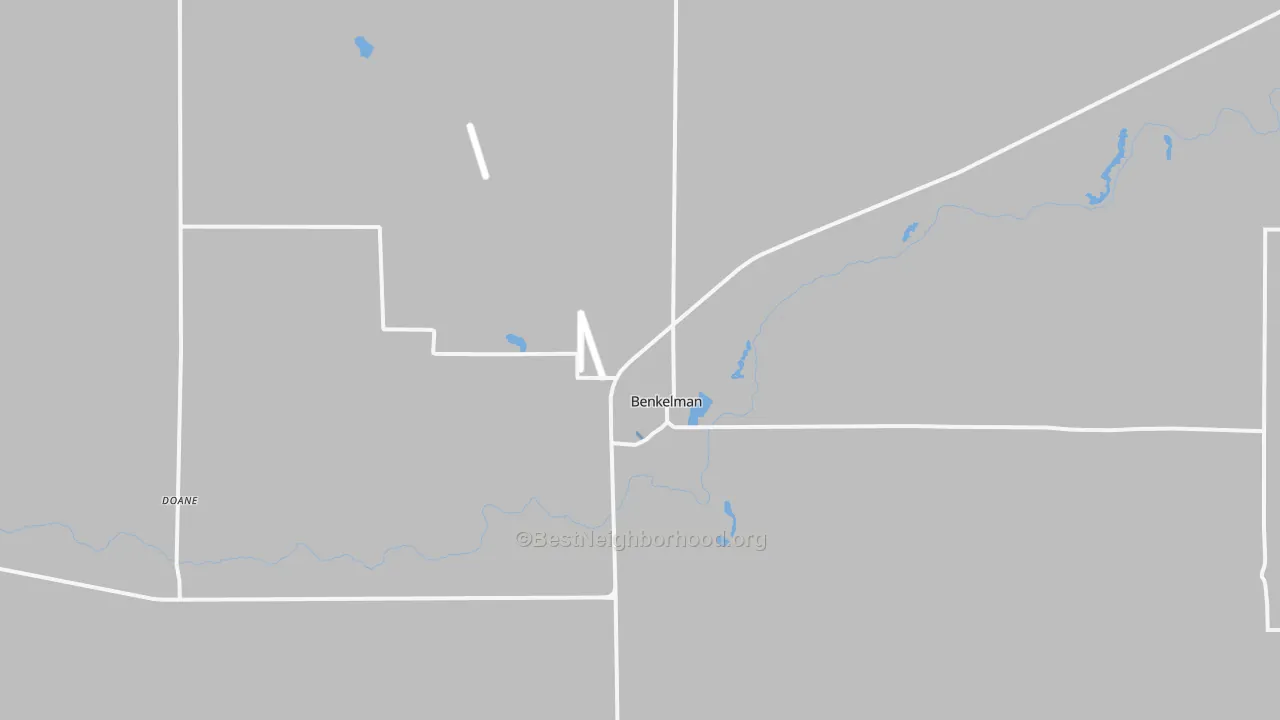 Transit Grade map of Benkelman, NE