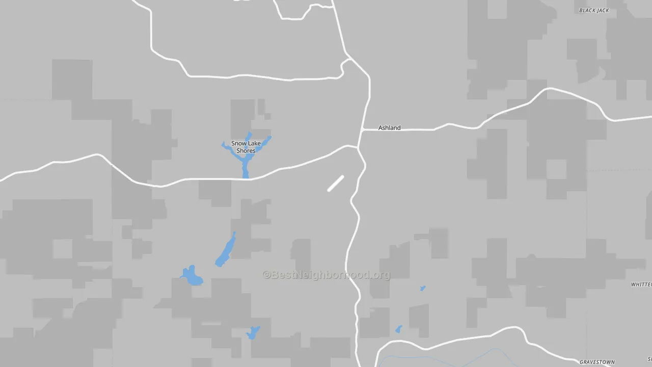 Transit Grade map of Benton County, MS