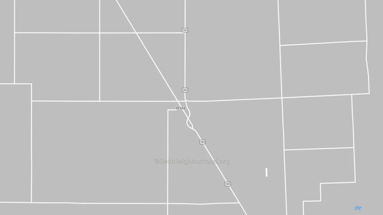 Transit Grade map of Berea, NE