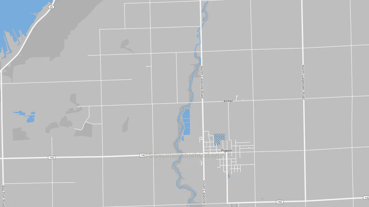 Transit Grade map of Berne, MI
