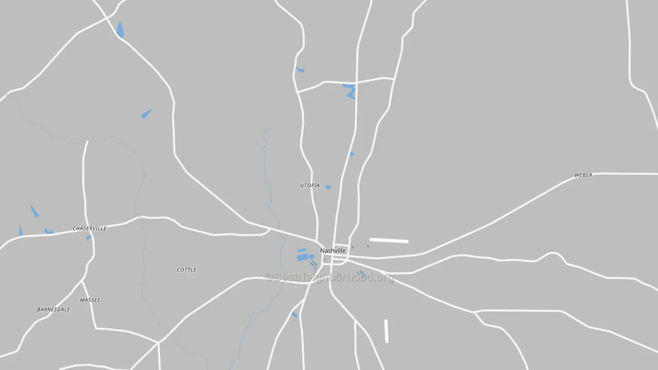 Transit Grade map of Berrien County, GA