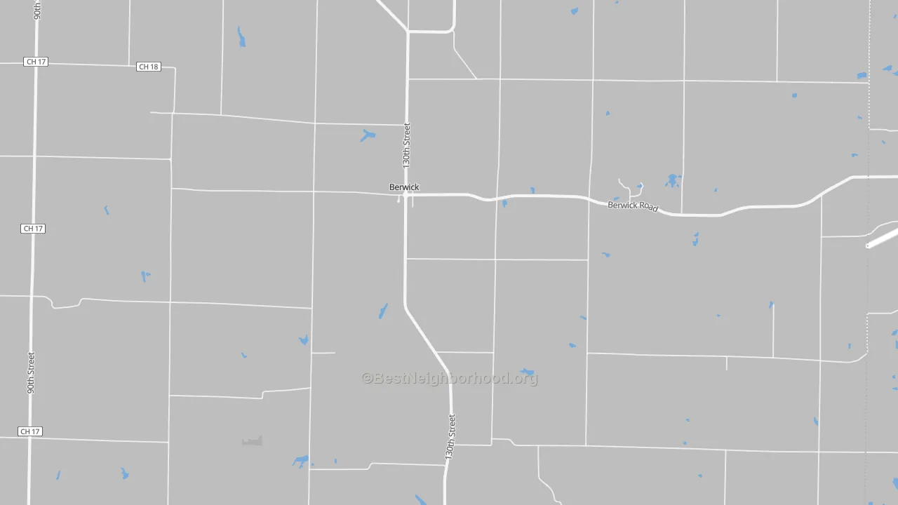 Transit Grade map of Berwick, IL