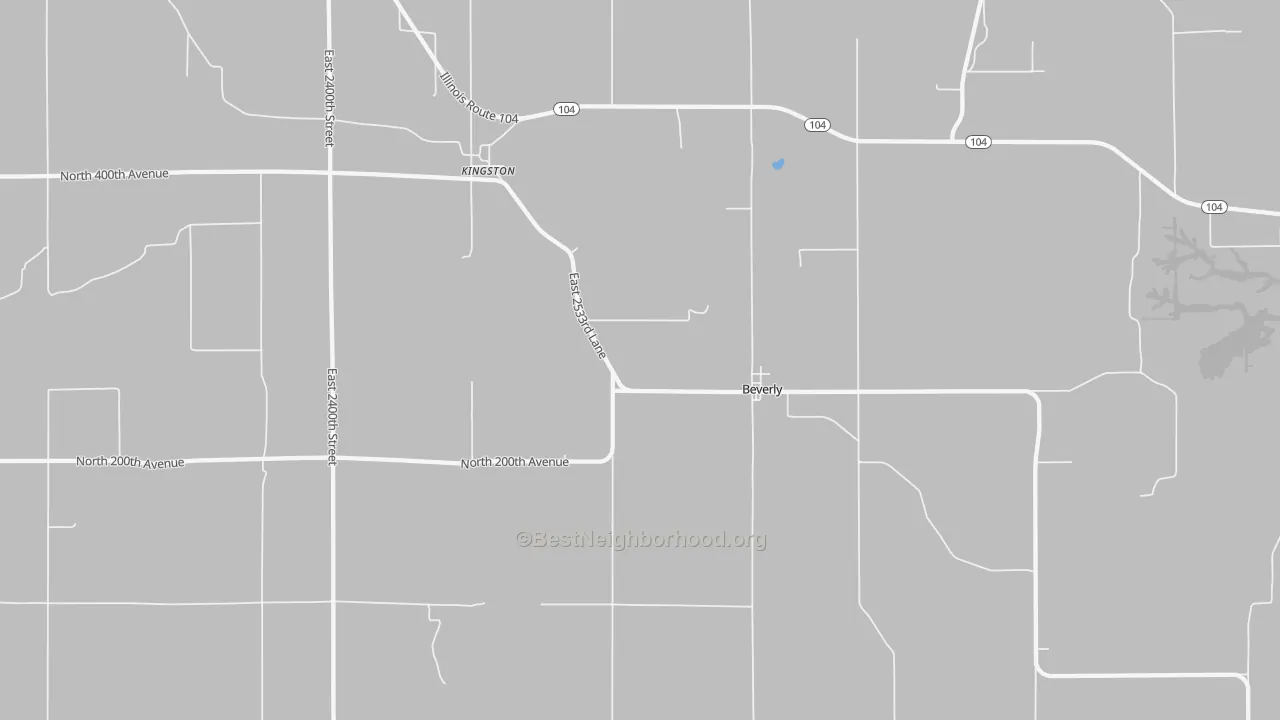 Transit Grade map of Beverly, IL