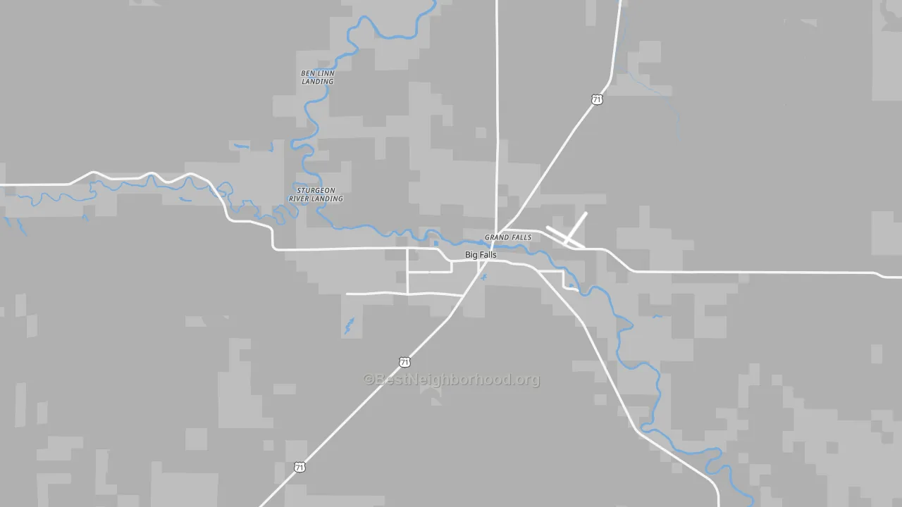 Transit Grade map of Big Falls, MN