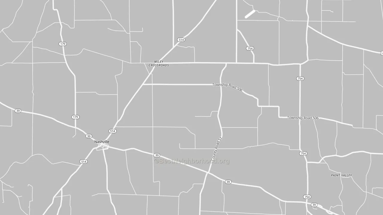 Transit Grade map of Big Prairie, OH