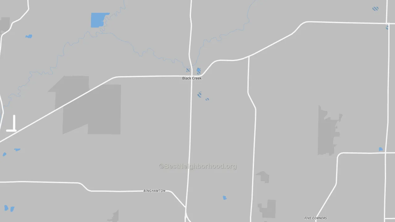 Transit Grade map of Black Creek, WI