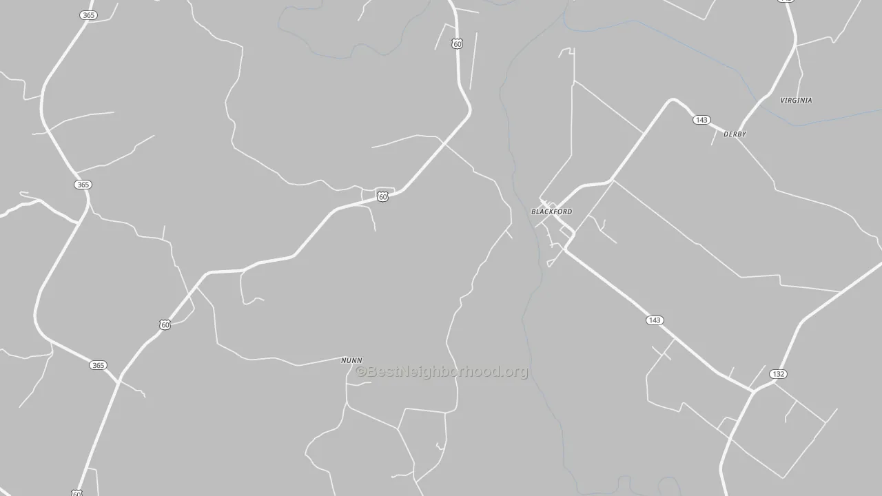 Transit Grade map of Blackford, KY