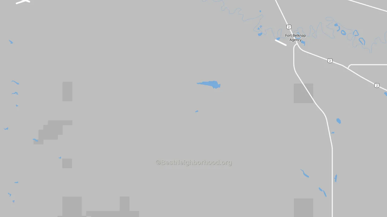 Transit Grade map of Blaine County, MT