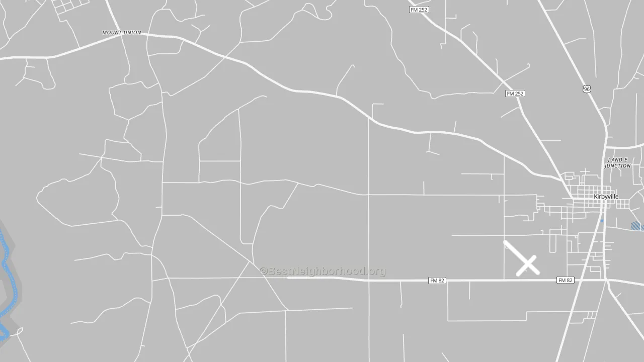 Transit Grade map of Bleakwood, TX
