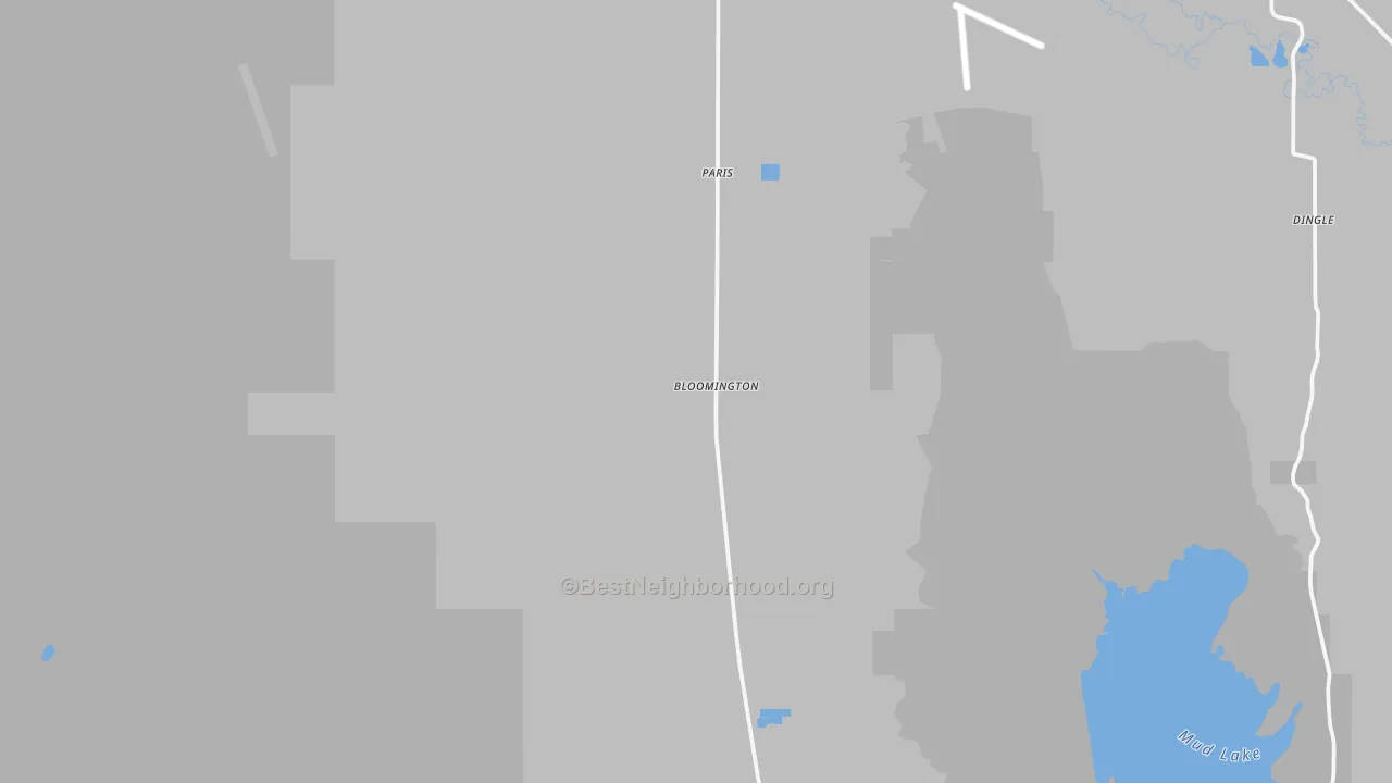 Transit Grade map of Bloomington, ID