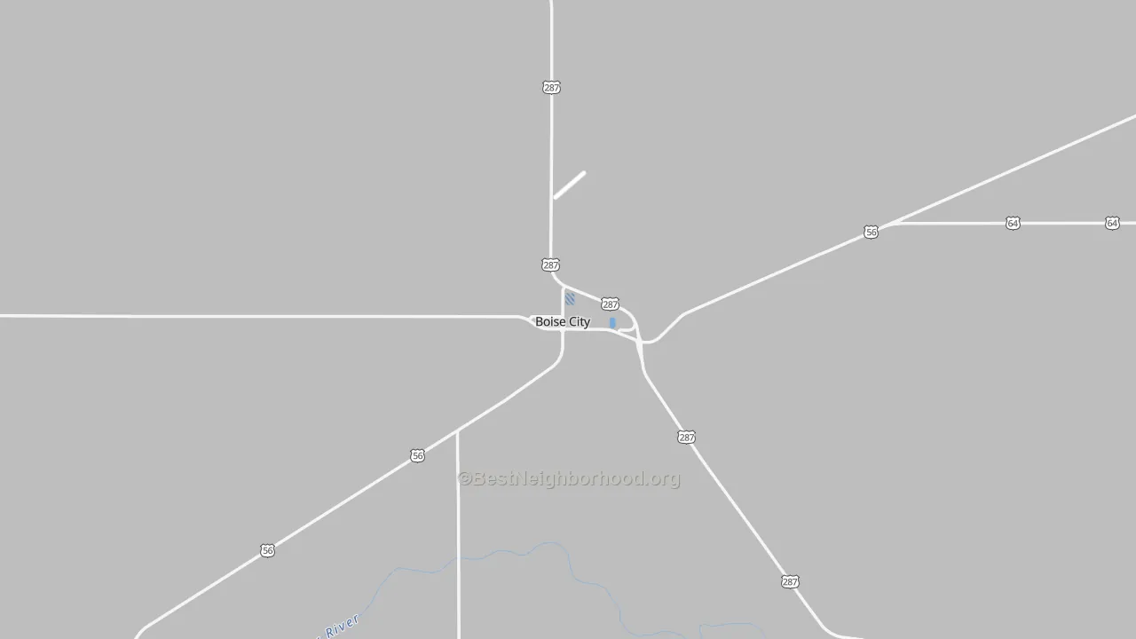 Transit Grade map of Boise City, OK