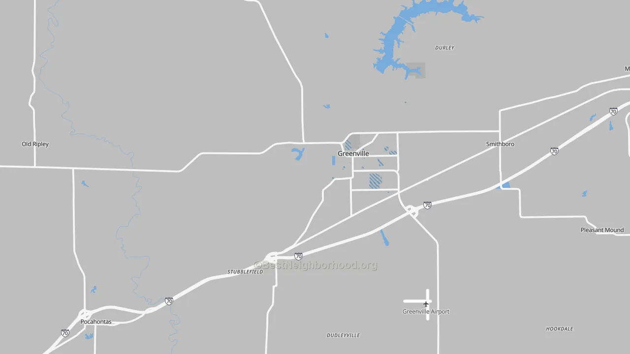 Transit Grade map of Bond County, IL
