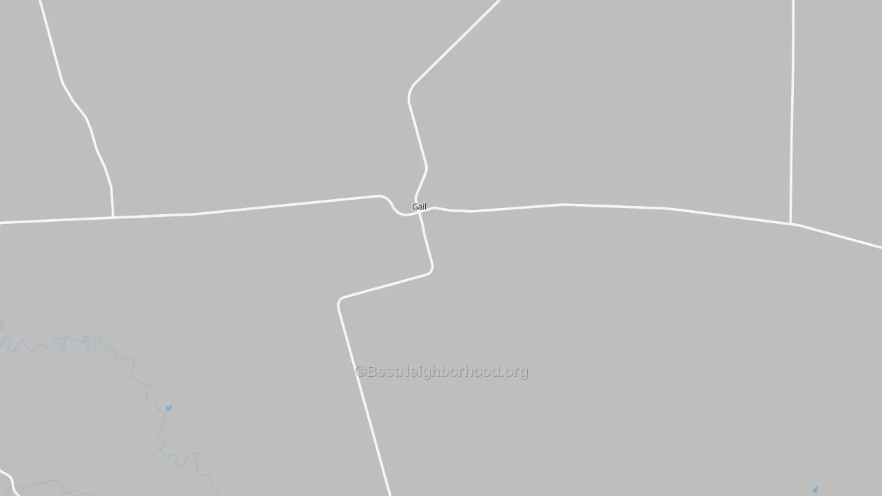 Transit Grade map of Borden County, TX