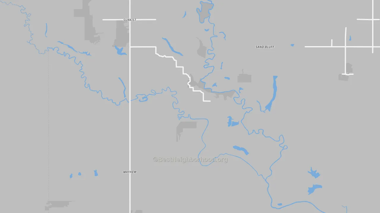 Transit Grade map of Boswell, OK