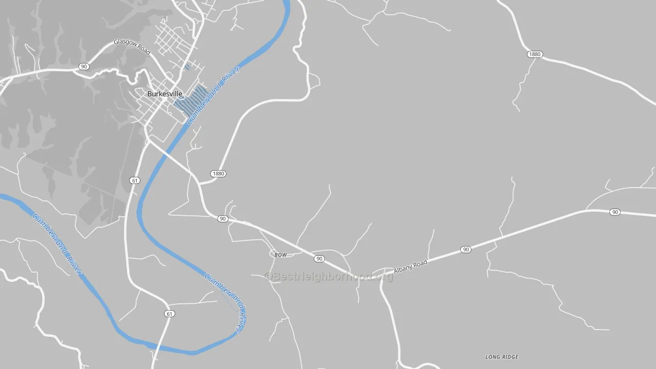 Transit Grade map of Bow, KY
