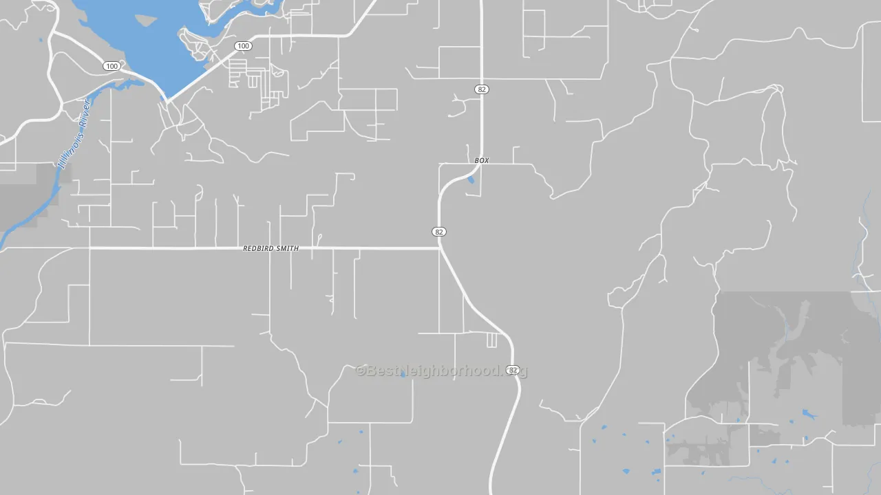 Transit Grade map of Box, OK