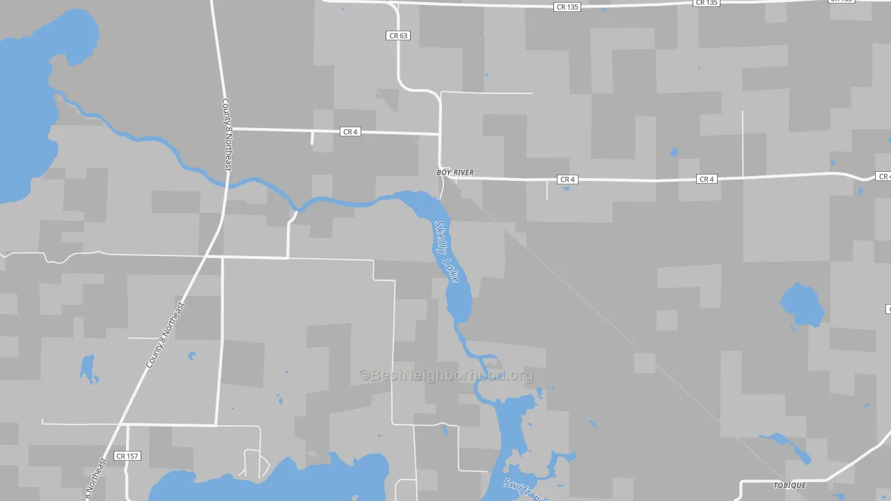 Transit Grade map of Boy River, MN