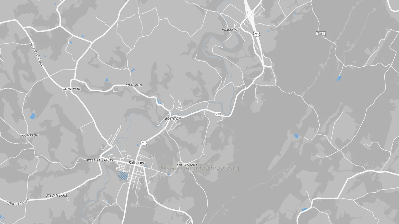 Transit Grade map of Boynton, PA