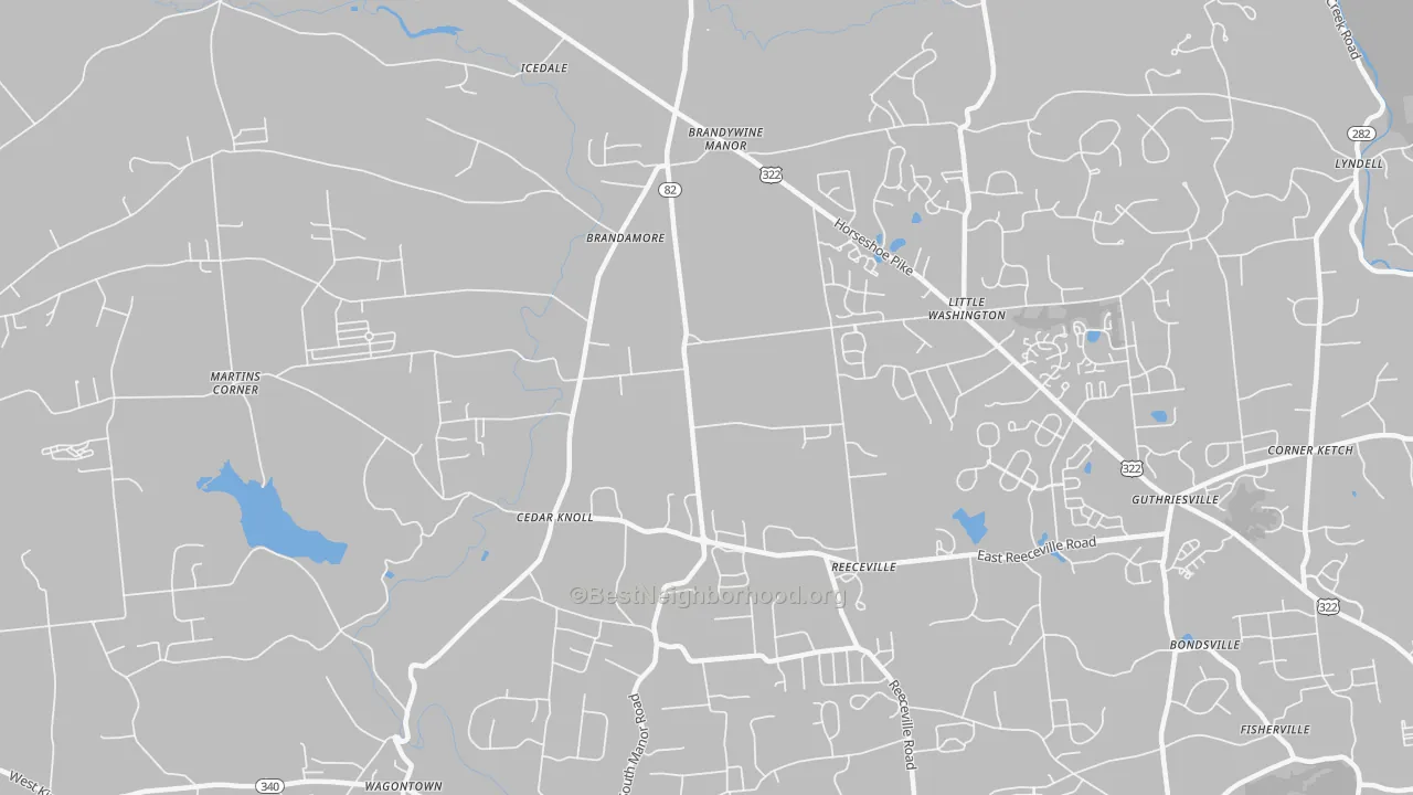 Transit Grade map of Brandamore, PA