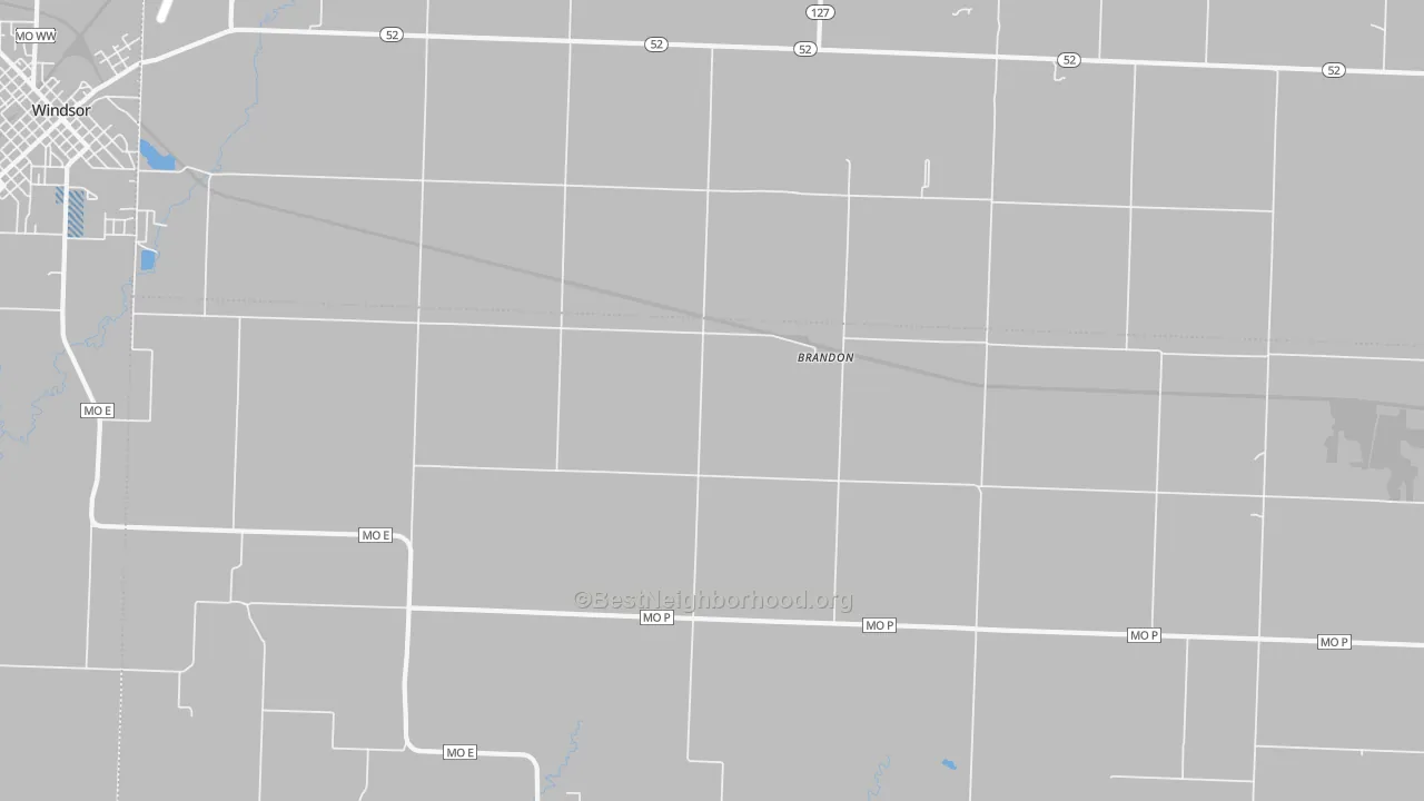 Transit Grade map of Brandon, MO