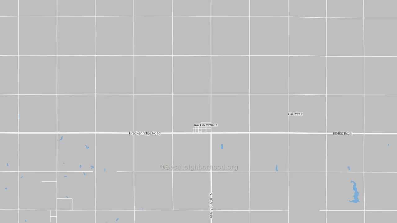 Transit Grade map of Breckenridge, OK