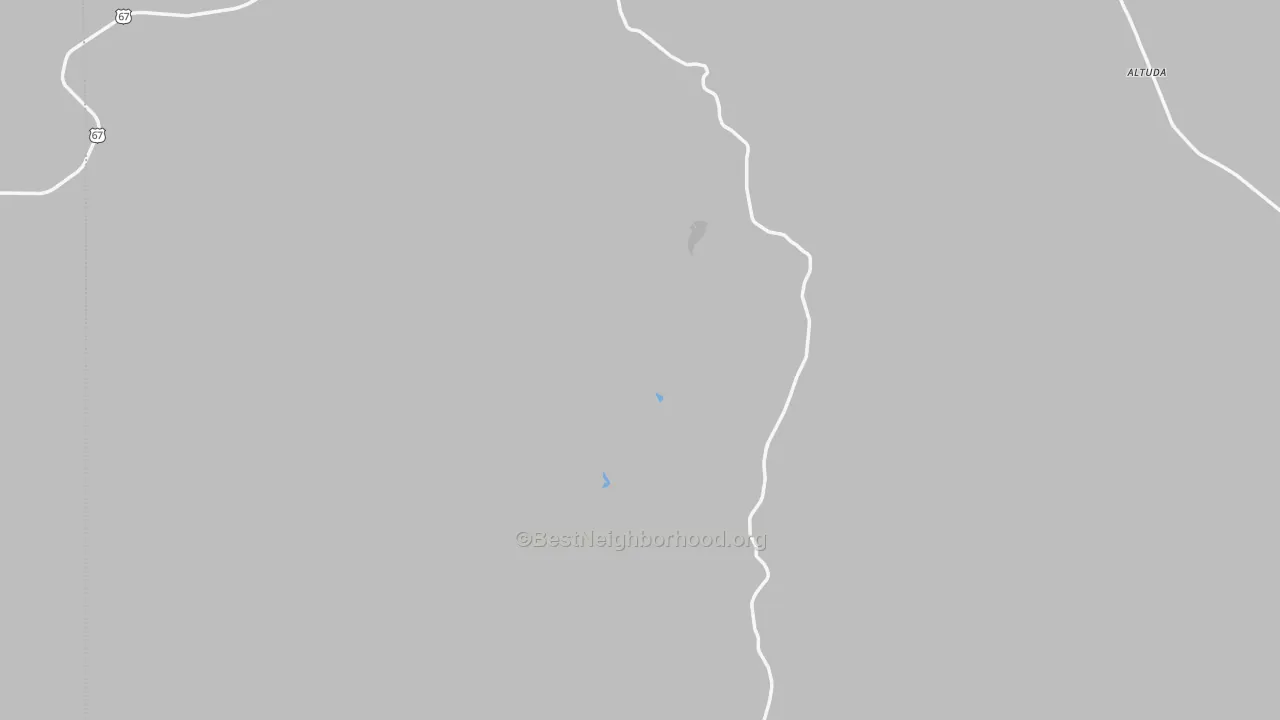 Transit Grade map of Brewster County, TX